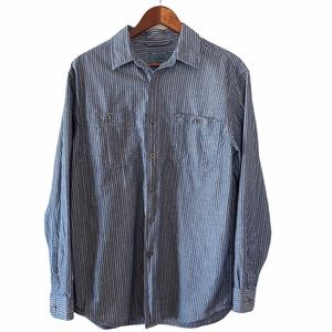 L.L. Bean casual button down blue Size Medium Reg